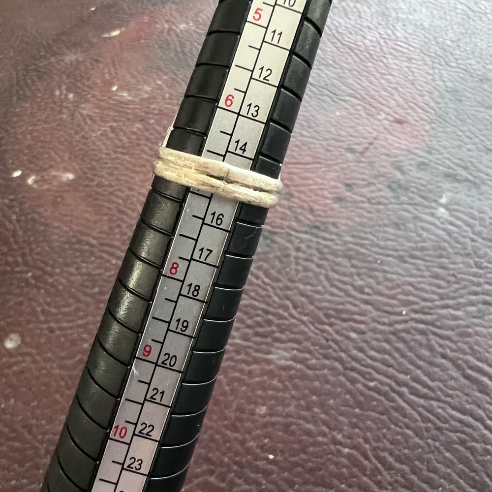 Turquoise And Silver Statement Ring - image 6